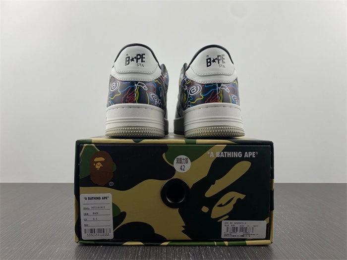 Durable A Bathing Ape Bape Sta Medicom Toy Bearbrick Camo Black 5325