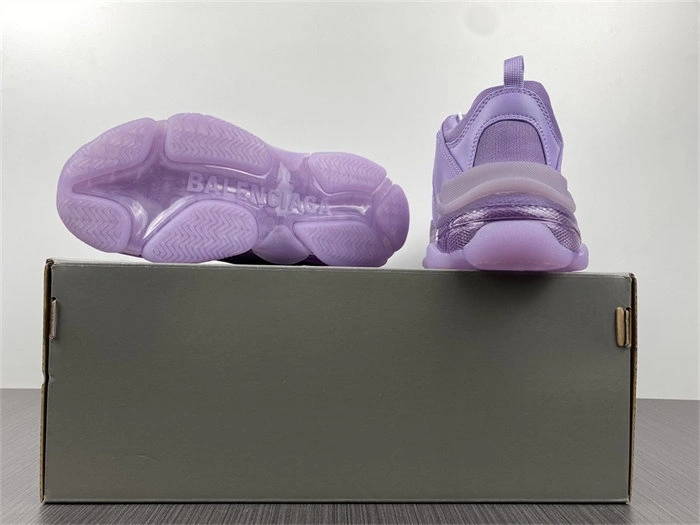 Classic BLCG Triple S Clear Sole Purple 544351 W2GA1 4423