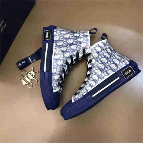 ComfortFit DR B23 HIGH TOP OBLIQUE SNEAKER BLUE 1176