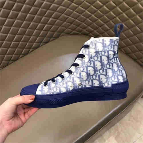 ComfortFit DR B23 HIGH TOP OBLIQUE SNEAKER BLUE 1176