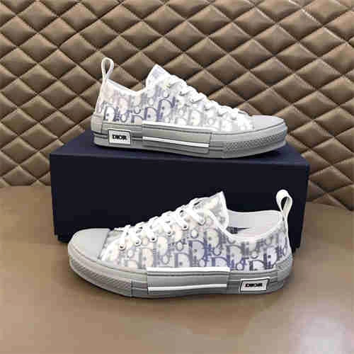 SmoothTexture DR B23 LOW TOP OBLIQUE BLUE WHITE 1158
