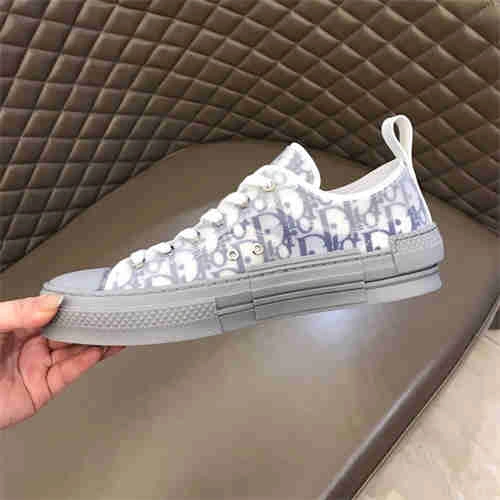 SmoothTexture DR B23 LOW TOP OBLIQUE BLUE WHITE 1158