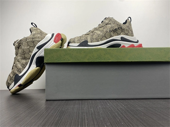 Chic Gocci x BLCG The Hacker Project Triple S Beige  677192 ULZ10 38