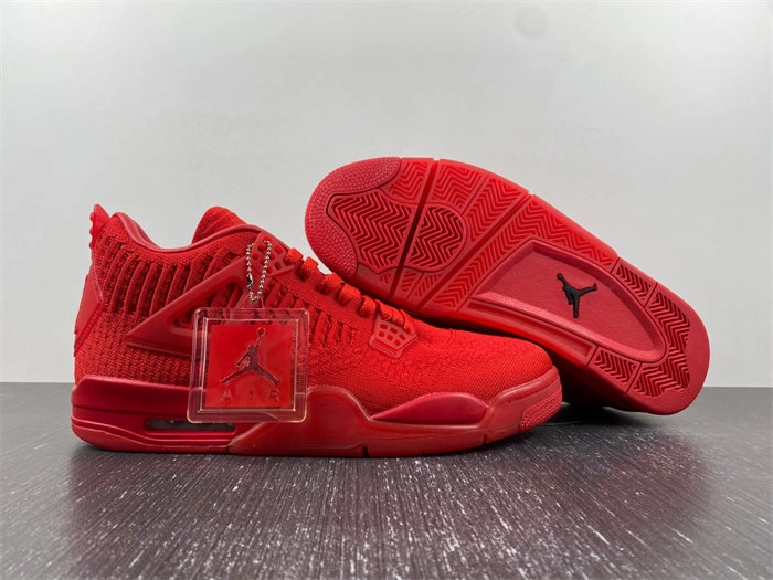 Jordan 4 Retro Flyknit Red  AQ3559- Sophisticated 3937
