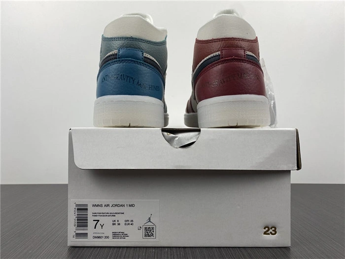 Sleek Jordan1 Mid Anti-Gravity Machines DM9601- 3702