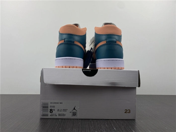 AllSeason Jordan1 Mid Dark Teal Green BQ6472- 3713
