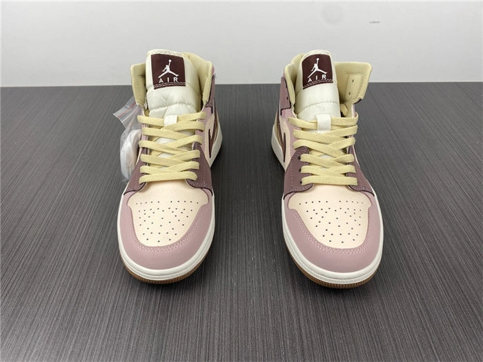 Jordan1 Mid SE Dark Pony Smoky Mauve DO7440- Modern 3697