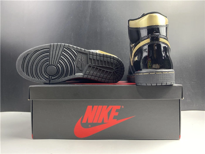 Jordan1 Retro Black Metallic Gold 555088- DailyWear 3771
