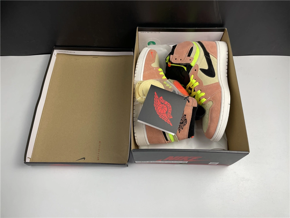 Jordan1 Switch Peach CW6576- Refined 3757
