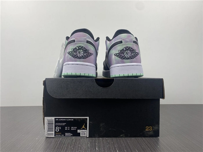 Jordan1 white black rainbow DM1199 - Affordable 3703