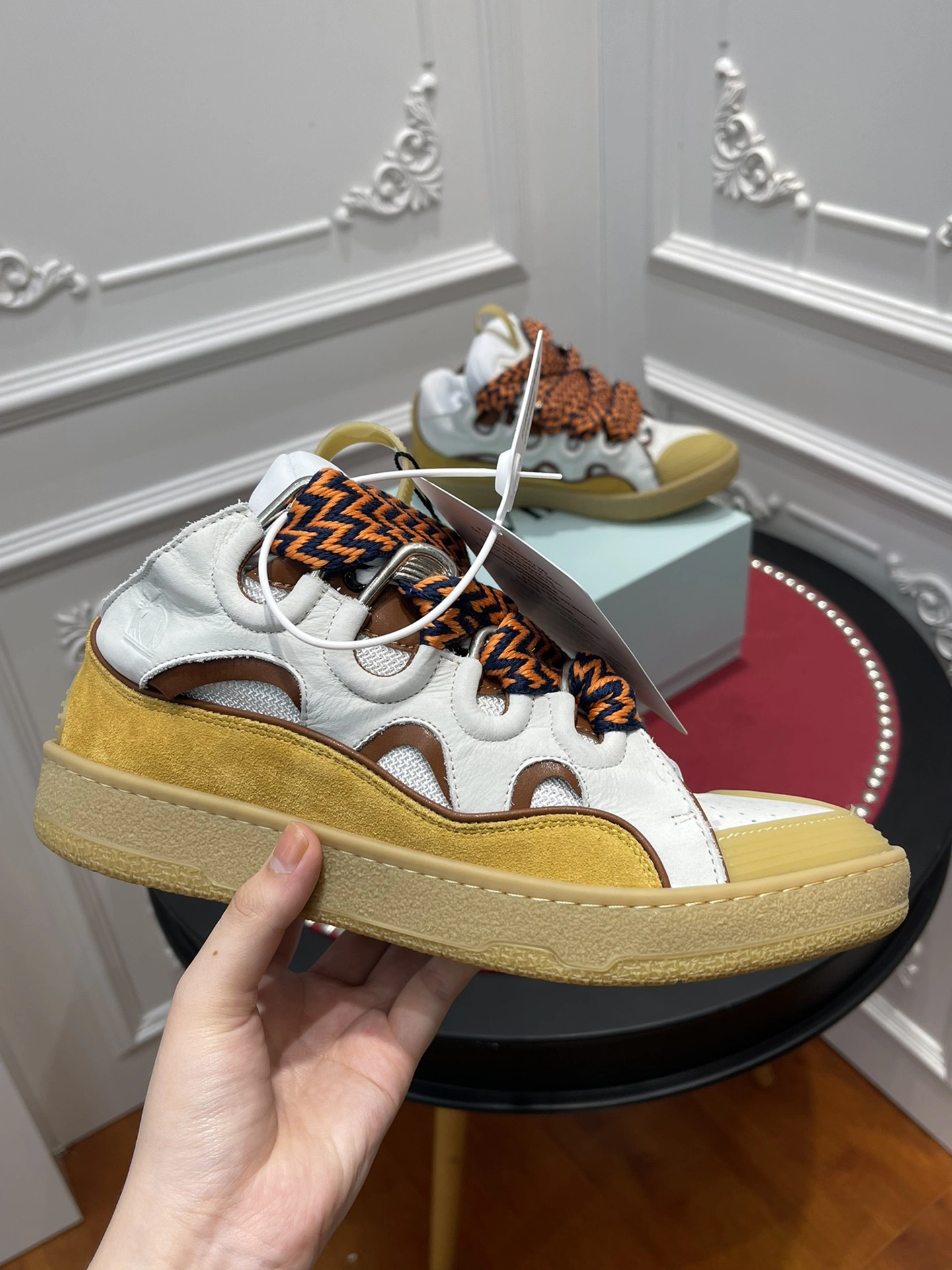BestValue Lanvon Curb Sneaker Beige FM-SKRK11-LIAG-H 847