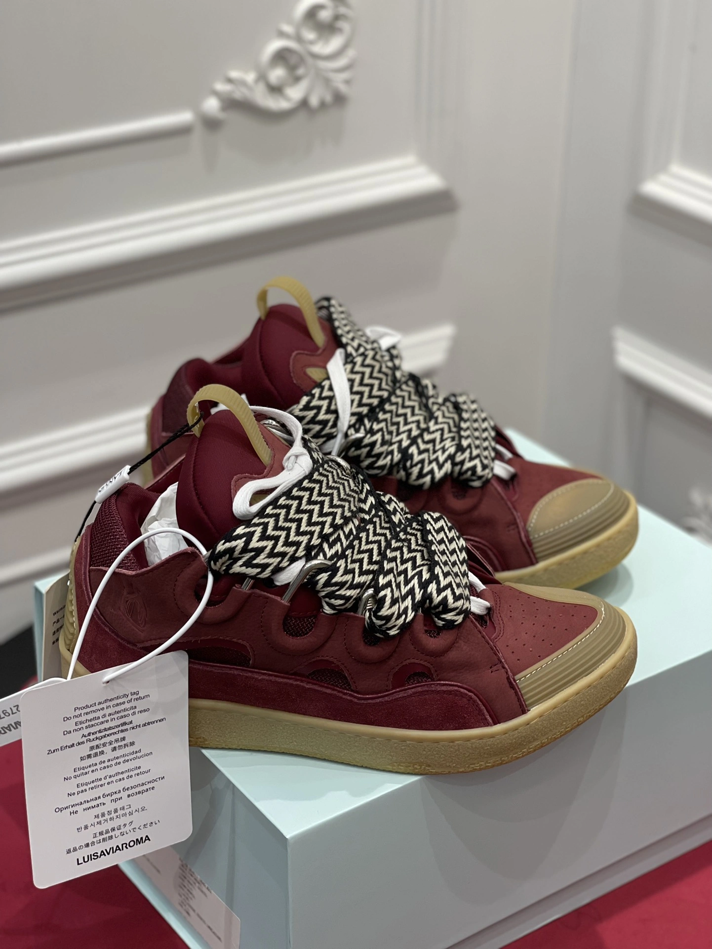 Lanvon Curb Sneaker FW-SKDK02-DRA2-A Modern 826