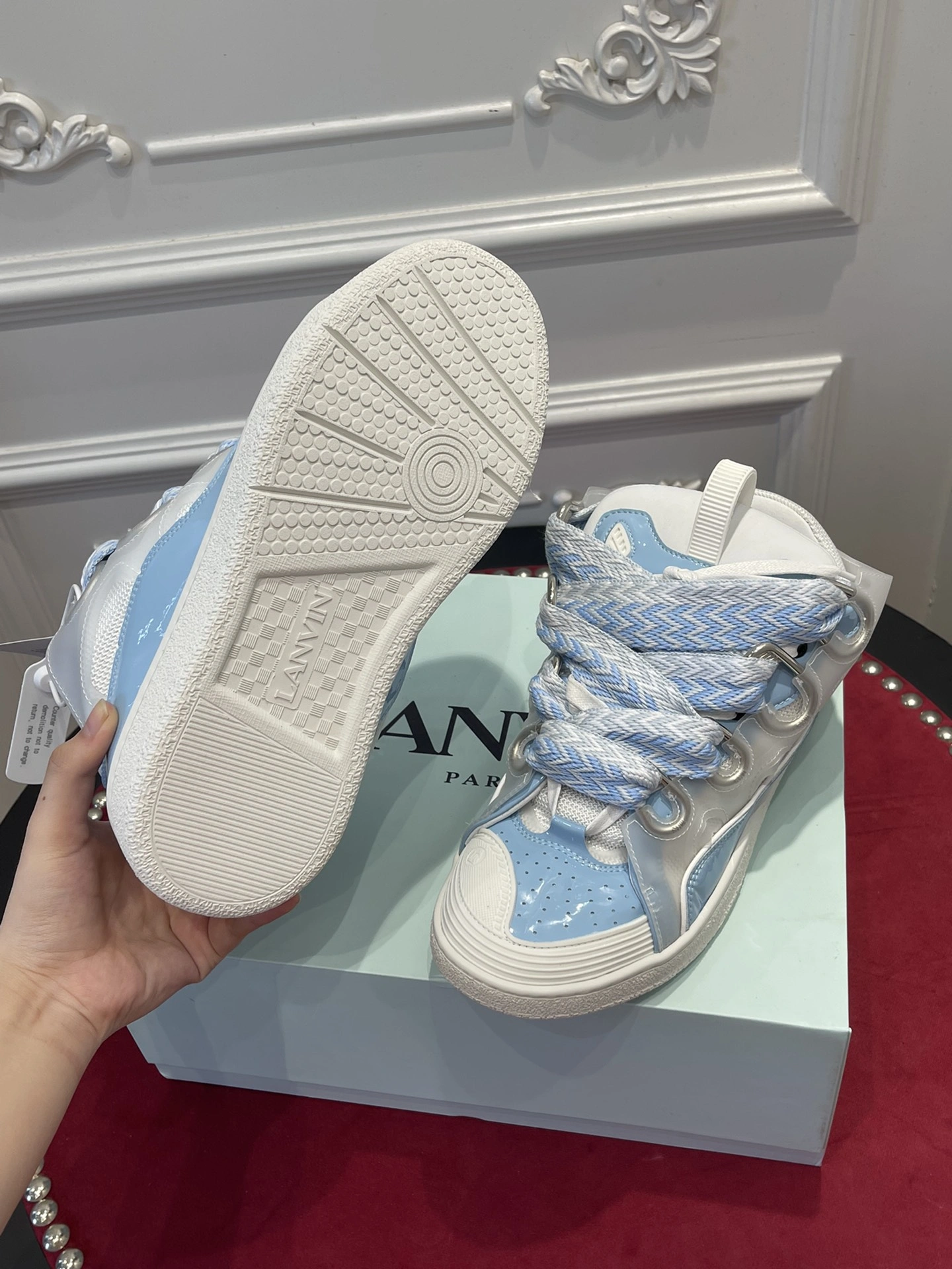 SmoothTexture Lanvon Curb Sneaker FW-SKDK02-GLOS-A 821