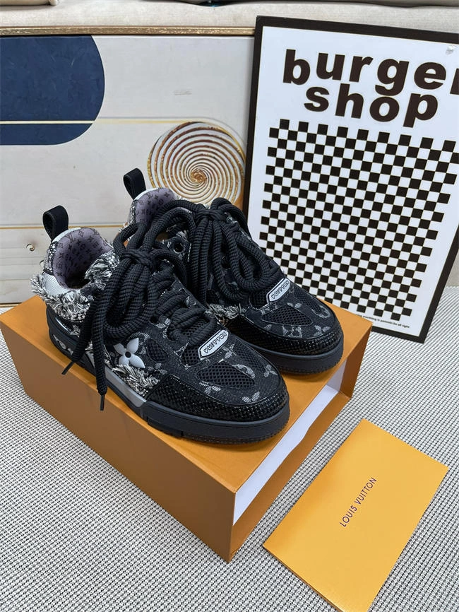 Versatile Lv Trainer Sneaker 2081