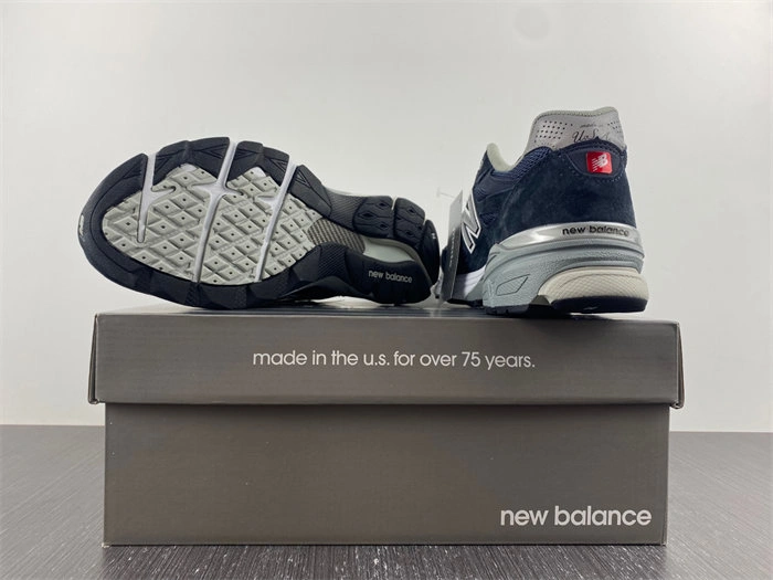 New Balance 990v3 MiUSA Navy Denim M990NB QuickDry 5842