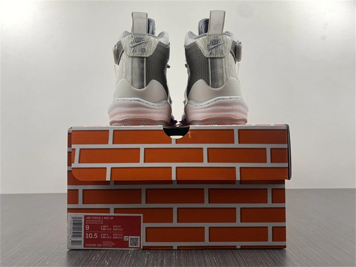 Affordable Nike Air Force 1 Mid Off-White White DO6290- 5093