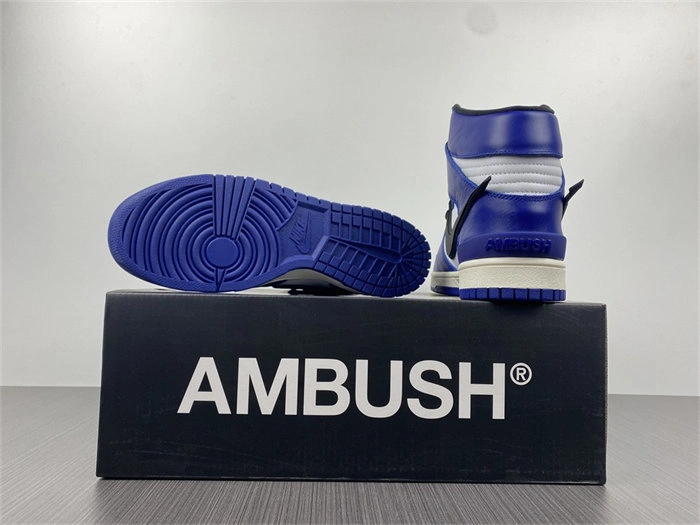 Nike Dunk High AMBUSH Deep Royal CU7544- Compact 4833