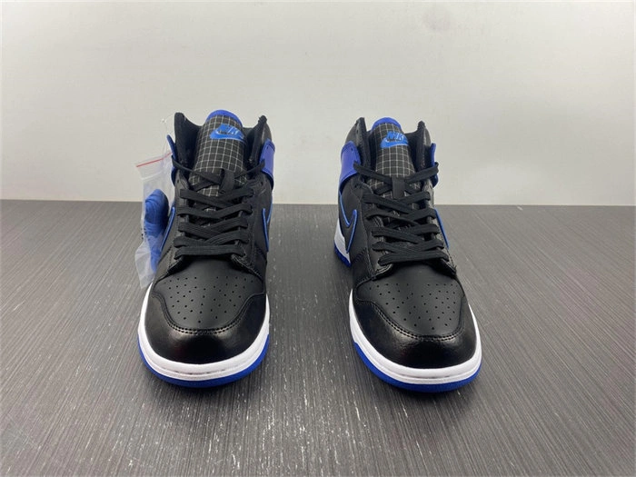 Lightweight Nike Dunk High SE Camo Black Royal DD3359- 4783