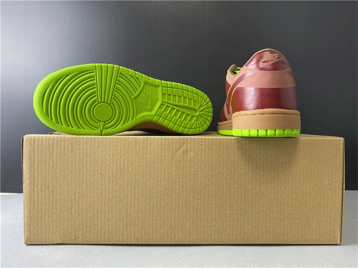 Nike Dunk Low 1-Piece Laser Varsity Red Chartreuse 311611- SportInspired 4934