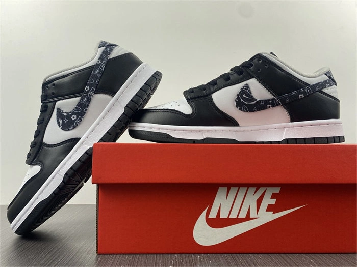 Nike Dunk Low Essential Paisley Pack Black DH4401- Flexible 4679