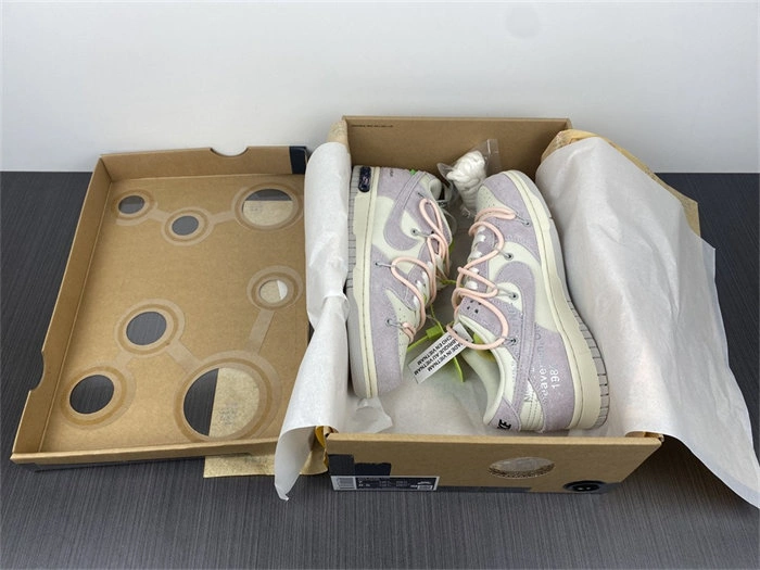QuickDry Nike Dunk Low Off-White Lot 12 DJ0950- 5046