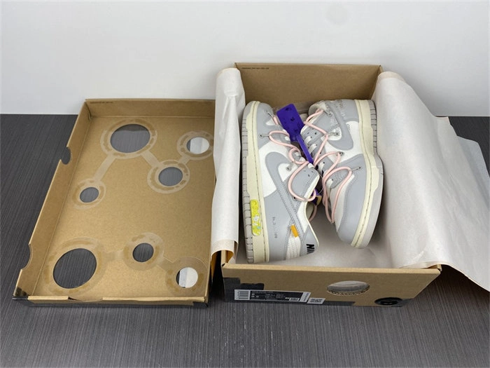 Snug Nike Dunk Low Off-White Lot 24 DM1602- 5079