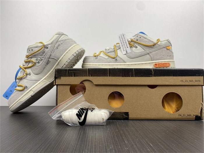 DailyWear Nike Dunk Low Off-White Lot 34 DJ0950- 5048