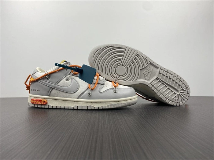 Packable Nike Dunk Low Off-White Lot 44 DM1602- 5071