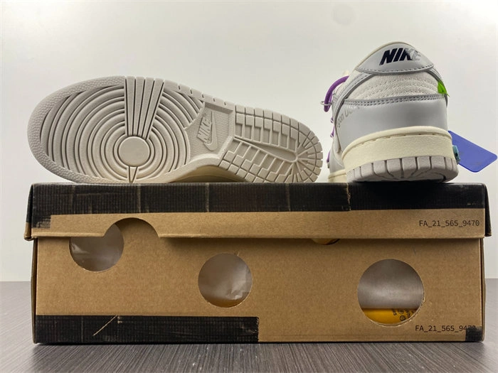 MultiPurpose Nike Dunk Low Off-White Lot 48 DM1602- 5076