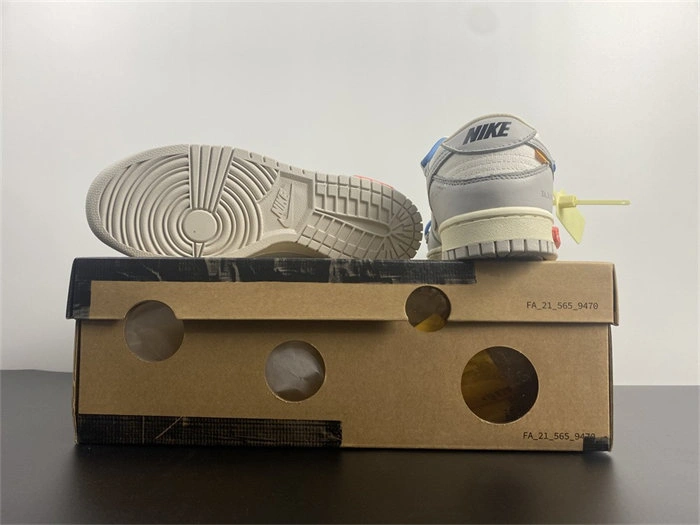 Comfortable Nike Dunk Low Off-White Lot 5 DM1602- 5075
