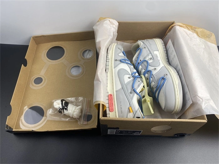 Comfortable Nike Dunk Low Off-White Lot 5 DM1602- 5075
