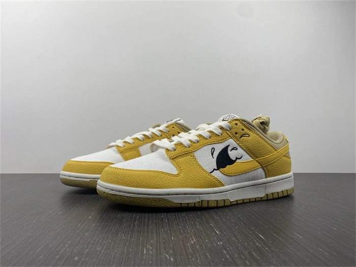 WeatherProof Nike Dunk Low Retro Sun Club Wheat Grass Orange DV1681- 4695