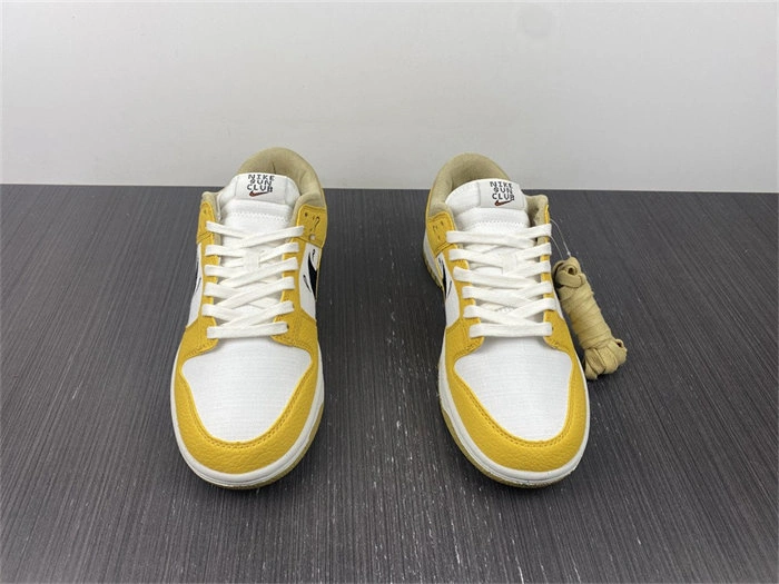 WeatherProof Nike Dunk Low Retro Sun Club Wheat Grass Orange DV1681- 4695