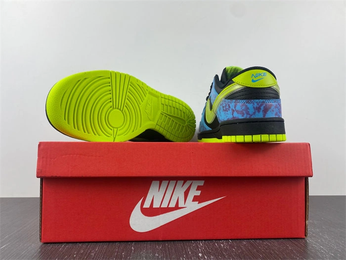 Nike Dunk Low SE Acid Wash Baltic Blue Volt DV1694- Breathable 4648
