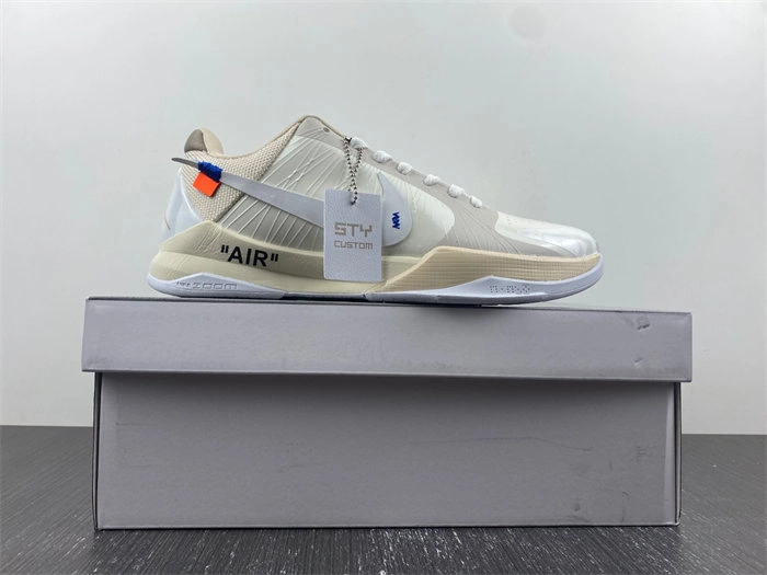 Nike Kobe 5 Protro Undefeated What If White DB4796- Seasonal 4993