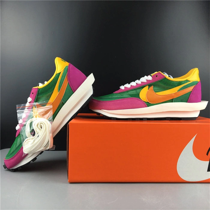 Nike LD Waffle sacai Pine Green BV0073- SunProtective 5248