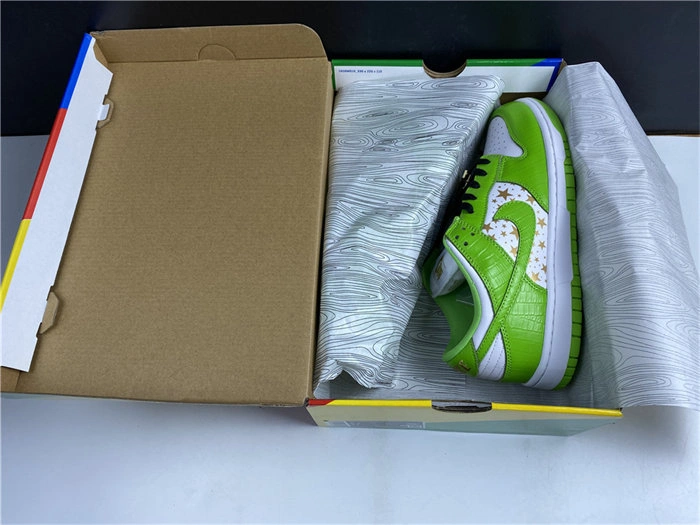 Nike SB Dunk Low Supreme Stars Mean Green DH3228- Practical 4873