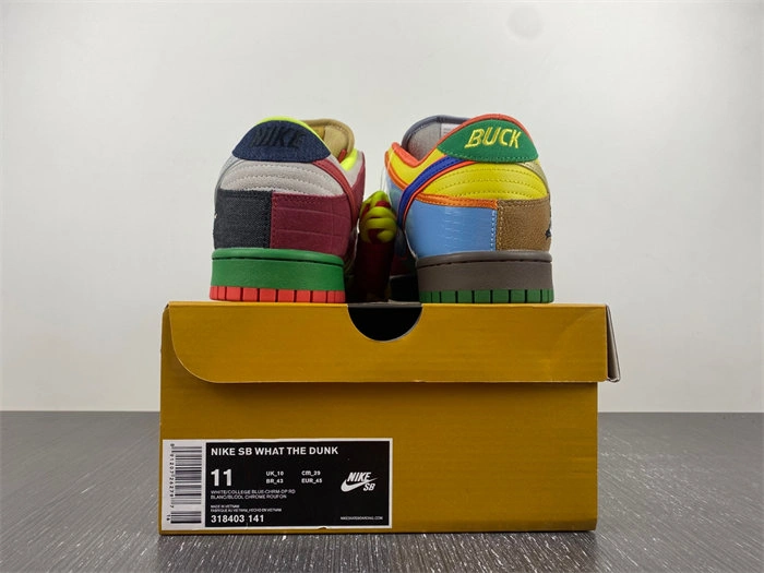 Nike SB Dunk Low What the Dunk 318403- Contemporary 4616