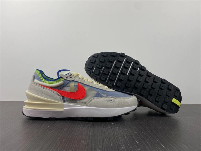 Nike Waffle One Coconut Milk Crimson Royal Lightweight 5223