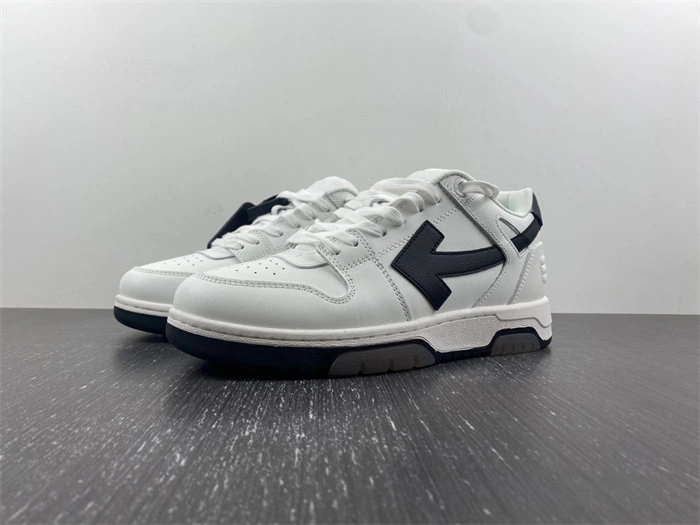OFF-WHITE Out Of Office OOO 30 MM Low Tops Black White Blue OMIA189C99LEA GoAnywhere 3113