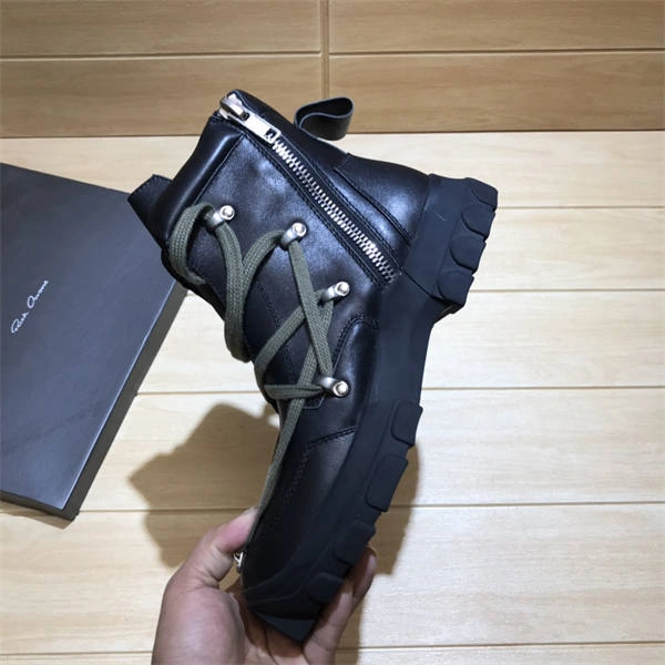 Stylish Rick Owens High Sneaker 3466